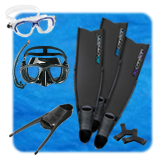 Masks, Snorkels and Fins